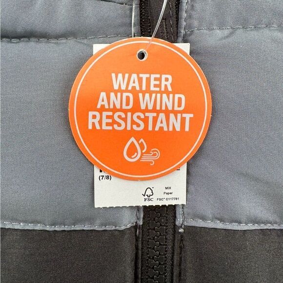 Boys Long Sleeve COAT/JACKET & Sleeveless Solid Snow
Overalls 2-Piece - Picture 6 of 9